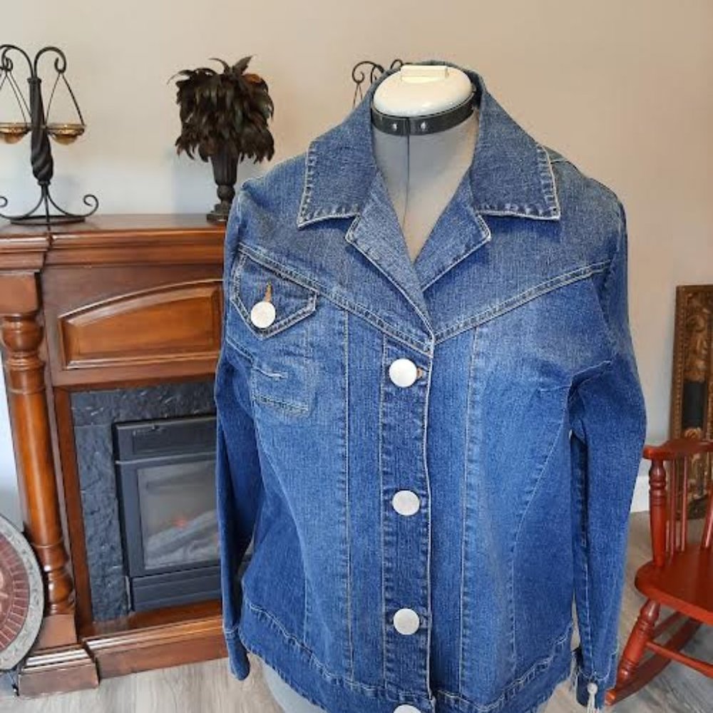 Alain Weiz New With Tags Ladies Denim Jacket Size 18